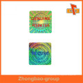 Guangzhou Hersteller wasserdicht glänzend Finish holographischen klebrigen CD dvd Etikett Aufkleber